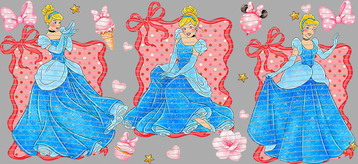 16oz Disney style-D-1547